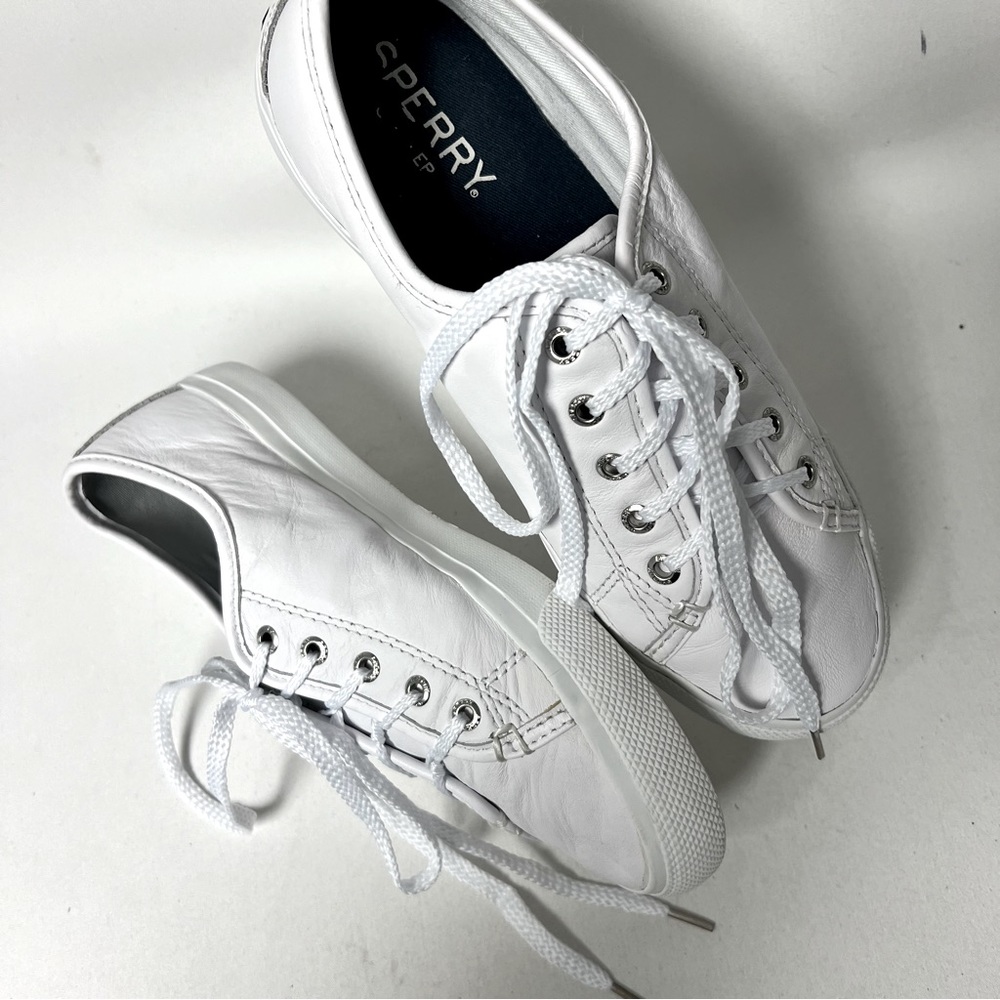 SPERRY Seacoast Leather Sneakers